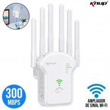 Repetidor de Sinal Wireless KP-RW405 Knup